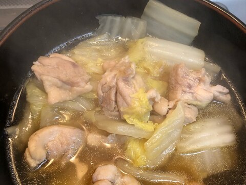 鶏肉と白菜のスープ煮込み^_^